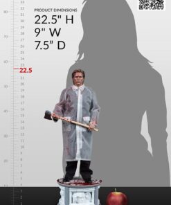 PATRICK BATEMAN BLOODY VERSION AMERICAN PSYCHO 1/4 STATUE BY PCS - Image 7