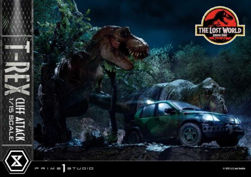 The Lost World: Jurassic Park (Film) T-Rex Cliff Attack Bonus Version / prime 1 studio - Image 13