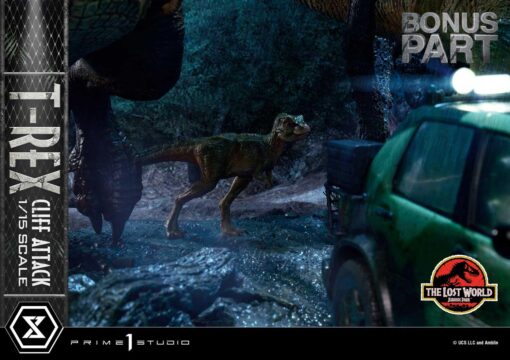 The Lost World: Jurassic Park (Film) T-Rex Cliff Attack Bonus Version / prime 1 studio - Image 10