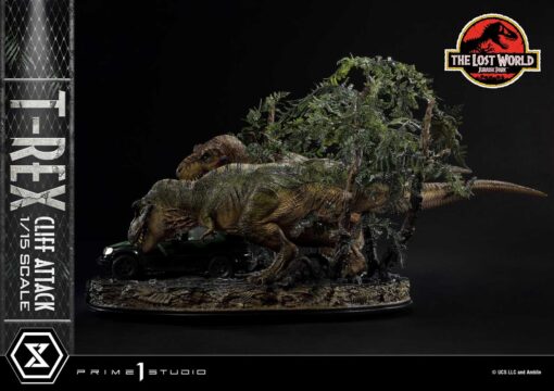 The Lost World: Jurassic Park (Film) T-Rex Cliff Attack Bonus Version / prime 1 studio - Image 6