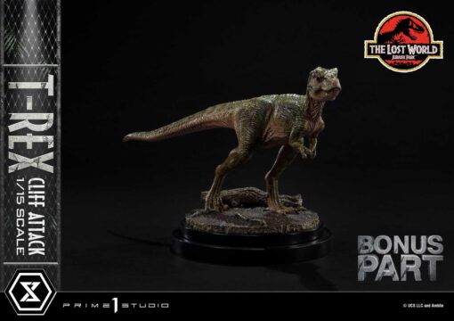 The Lost World: Jurassic Park (Film) T-Rex Cliff Attack Bonus Version / prime 1 studio - Image 5
