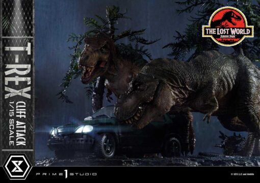 The Lost World: Jurassic Park (Film) T-Rex Cliff Attack Bonus Version / prime 1 studio - Image 3