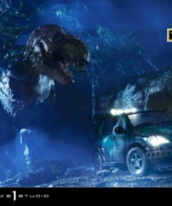 The Lost World: Jurassic Park (Film) T-Rex Cliff Attack Bonus Version / prime 1 studio - Image 2