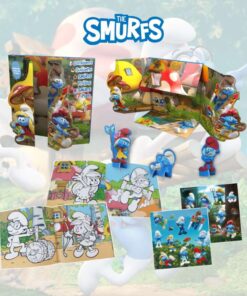 The new Smurf Pop-Up Village By FunkyBox