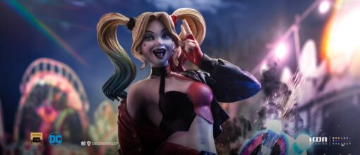 HARLEY QUINN (GOTHAM CITY SIRENS) Deluxe Art Scale 1/10 - Iron Studios - Image 16