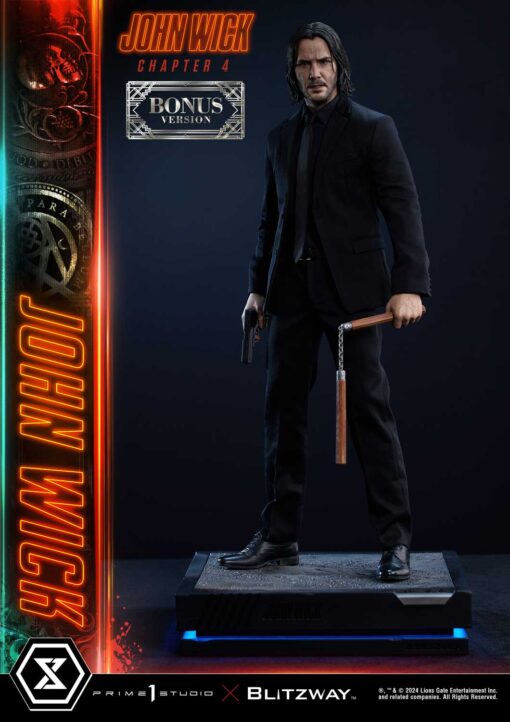 Premium Masterline John Wick: Chapter 4 (Film) John Wick Deluxe Bonus version - Prime1Studio - Image 17