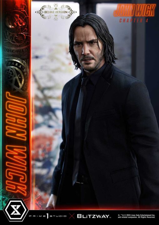 Premium Masterline John Wick: Chapter 4 (Film) John Wick Deluxe Bonus version - Prime1Studio - Image 12