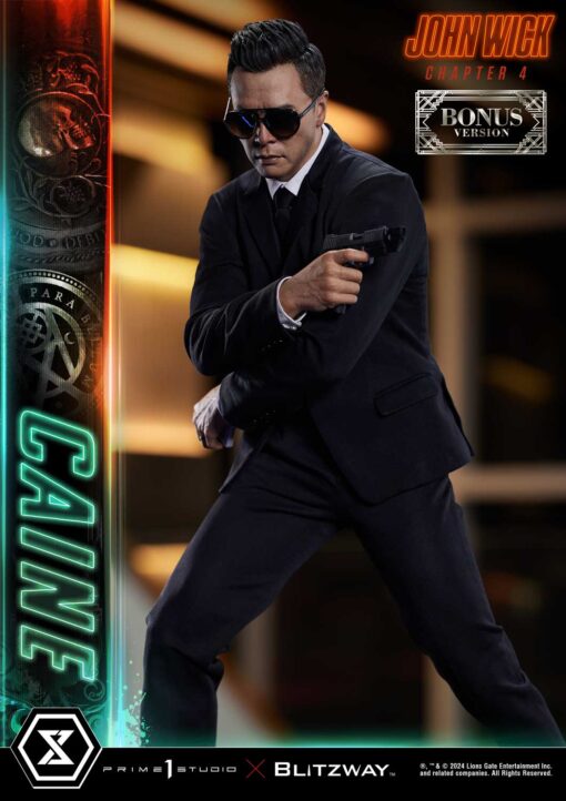 Premium Masterline John Wick: Chapter 4 (Film) Caine Deluxe Bonus Version - Prime1Studio - Image 21