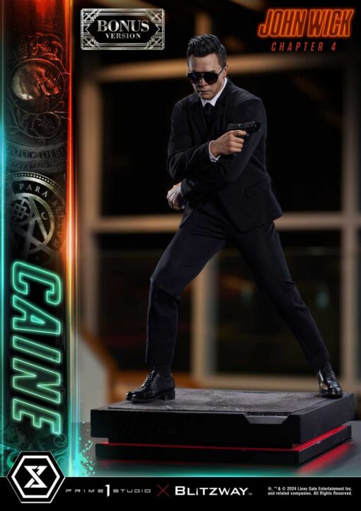 Premium Masterline John Wick: Chapter 4 (Film) Caine Deluxe Bonus Version - Prime1Studio - Image 20