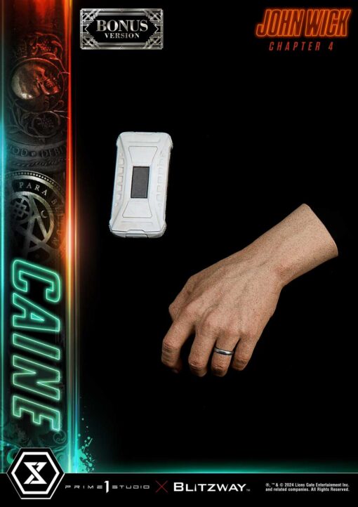 Premium Masterline John Wick: Chapter 4 (Film) Caine Deluxe Bonus Version - Prime1Studio - Image 17