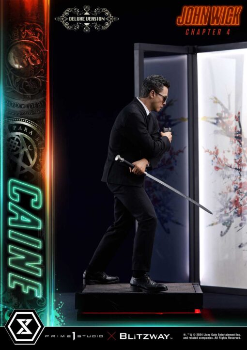 Premium Masterline John Wick: Chapter 4 (Film) Caine Deluxe Bonus Version - Prime1Studio - Image 12