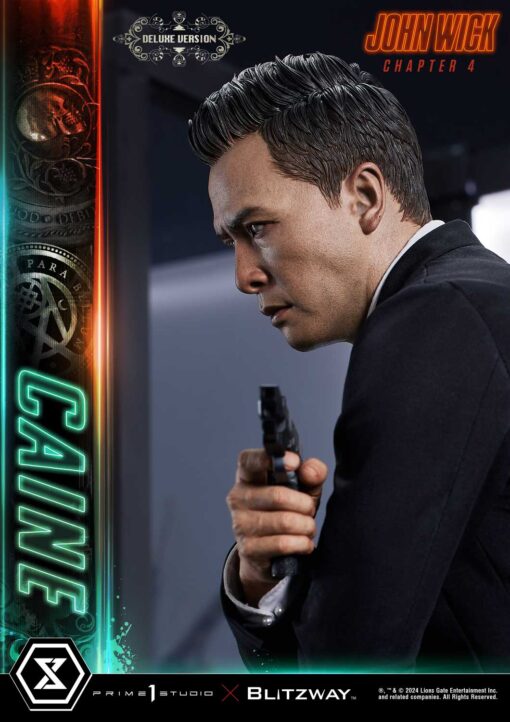 Premium Masterline John Wick: Chapter 4 (Film) Caine Deluxe Bonus Version - Prime1Studio - Image 11