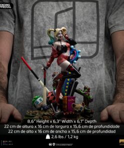 HARLEY QUINN (GOTHAM CITY SIRENS) Deluxe Art Scale 1/10 - Iron Studios - Image 2