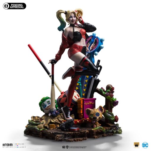 HARLEY QUINN (GOTHAM CITY SIRENS) Deluxe Art Scale 1/10 - Iron Studios - Image 19