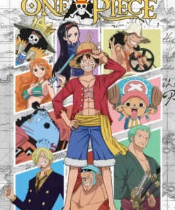 One Piece Golden Poster. Official product by Cartoon Kingdom.