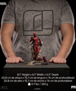 Alternative view of DEADPOOL Art Scale 1/10 - Iron Studios