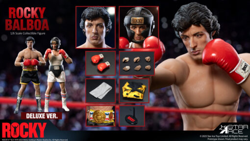 Rocky Balboa (Boxer Version) Deluxe Sixth Scale Figure - Star Ace Toys LTD - Image 4