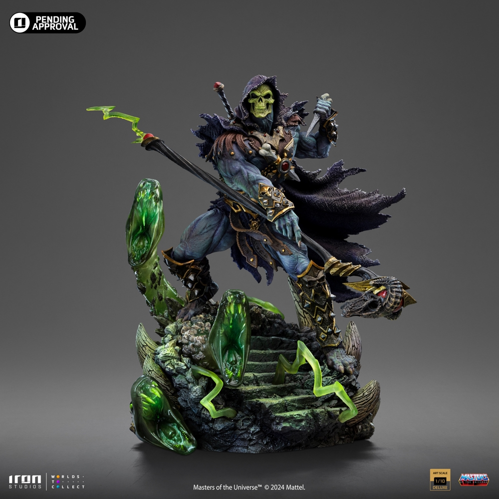 SKELETOR UNLEASHED Deluxe Art Scale 1/10 - Iron Studios - Image 4