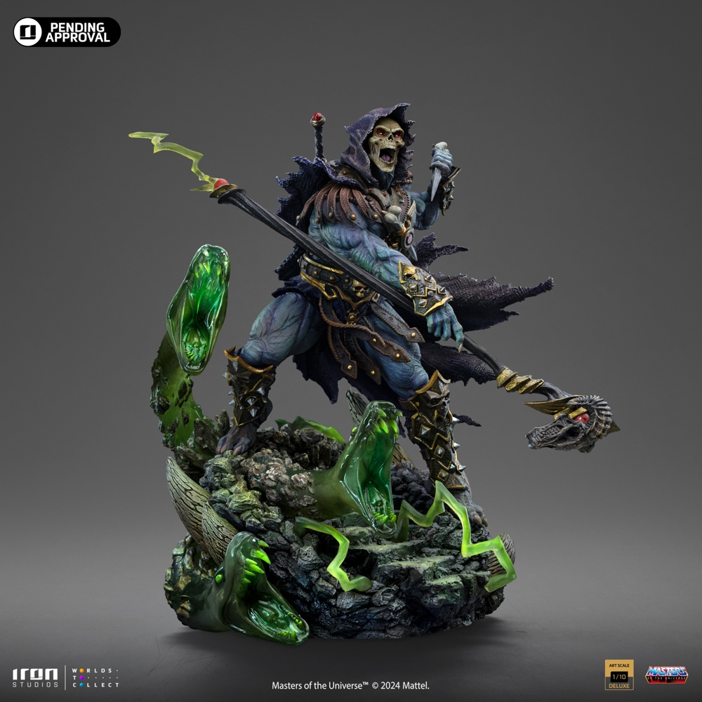 SKELETOR UNLEASHED Deluxe Art Scale 1/10 - Iron Studios - Image 7