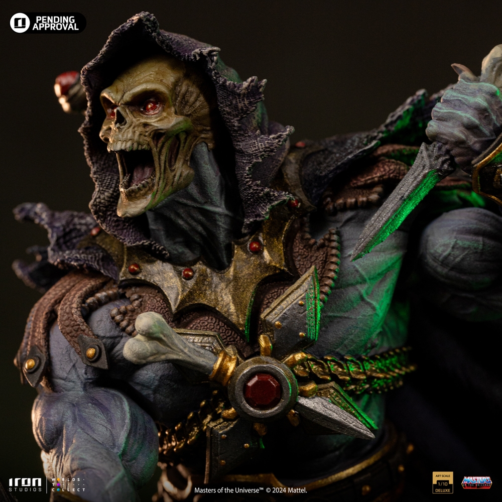 SKELETOR UNLEASHED Deluxe Art Scale 1/10 - Iron Studios - Image 16