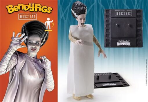 Bride of Frankenstein Bendyfig - Noble Collection - Image 3