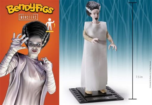 Bride of Frankenstein Bendyfig - Noble Collection - Image 2