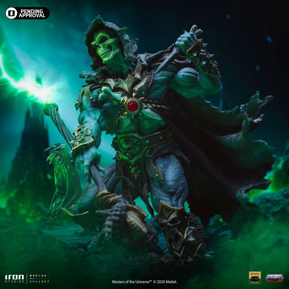 SKELETOR UNLEASHED Deluxe Art Scale 1/10 - Iron Studios - Image 18
