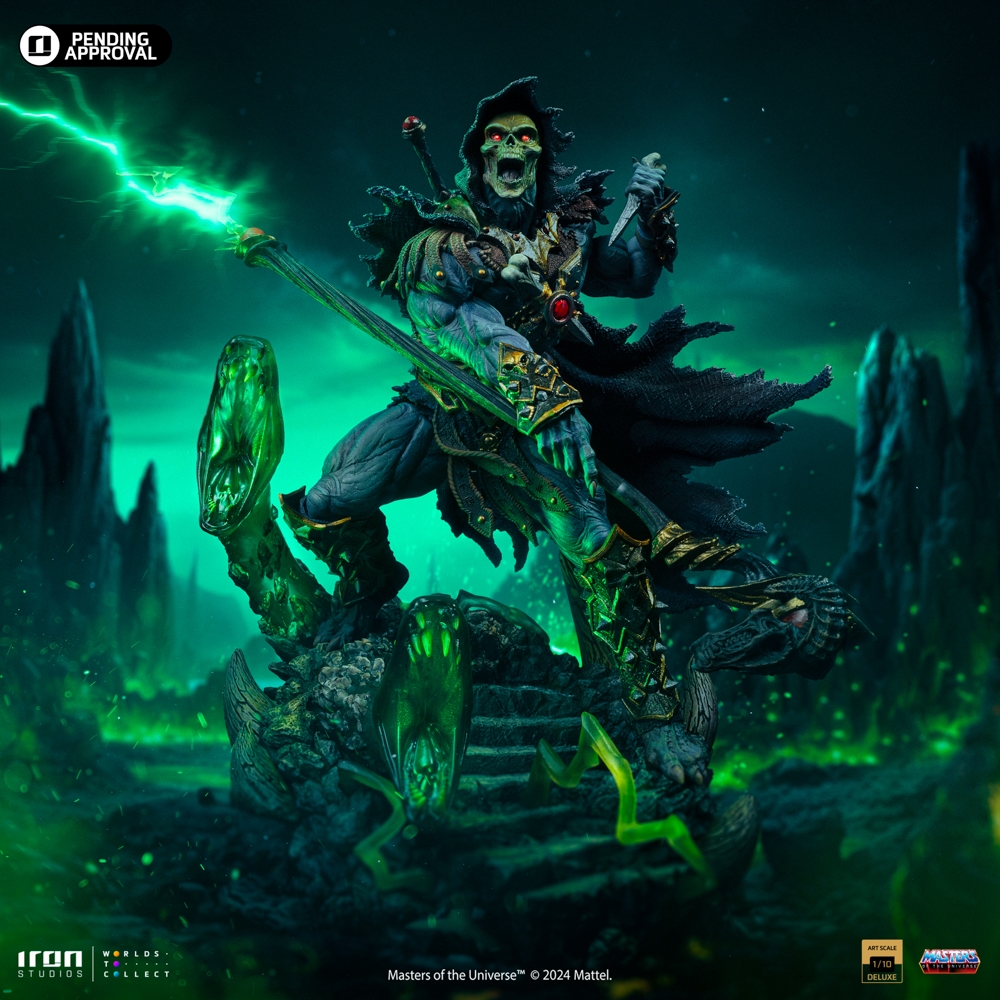 SKELETOR UNLEASHED Deluxe Art Scale 1/10 - Iron Studios - Image 19