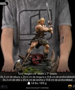 Alternative view of He-Man Unleashed - Masters of the Universe - Art Scale 1/10 - Iron Studios