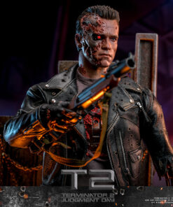 T-800 (Battle Damaged Version 2.0) - Hot Toys - Image 15