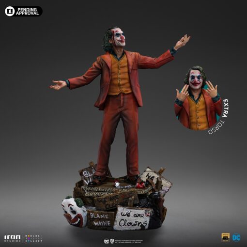 Statue Joker (Arthur Fleck) - Joker - Deluxe Art Scale 1/10 - Iron Studios - Image 3