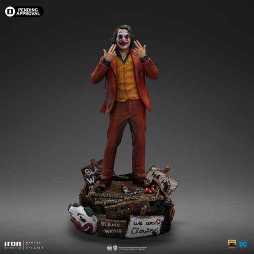 Statue Joker (Arthur Fleck) - Joker - Deluxe Art Scale 1/10 - Iron Studios - Image 5
