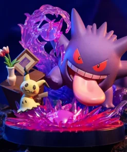 Alternative view of Pokemon Prime Figure Gengar & Mimikyu - Funism