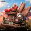 Statue Lightning Mcqueen & Tow Mater - Cars - Deluxe Art Scale 1/10 - Iron Studios