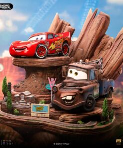 Statue Lightning Mcqueen & Tow Mater - Cars - Deluxe Art Scale 1/10 - Iron Studios