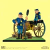 LMZ Collectibles 2024 Bluecoats, Chesterfield, Blutch and the Cannon Collectible Figure
