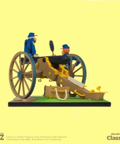 LMZ Collectibles 2024 Bluecoats, Chesterfield, Blutch and the Cannon Collectible Figure - Image 13