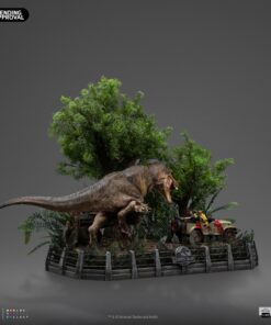 T-Rex Chase Statues Demi Art Scale 1/20 by Iron Studios - Image 5