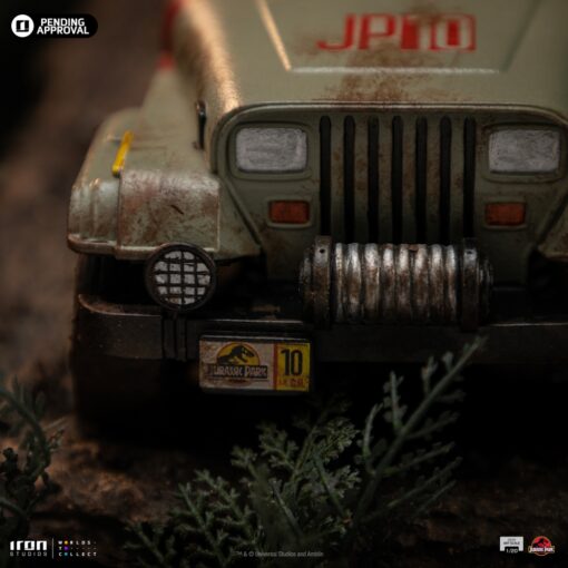 T-Rex Chase Statues Demi Art Scale 1/20 by Iron Studios - Image 12