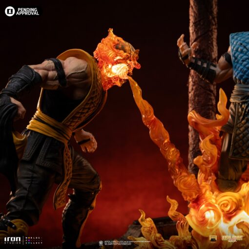 Statue Scorpion Fatality - Mortal Kombat - Art Scale 1/10 - Iron Studios - Image 4