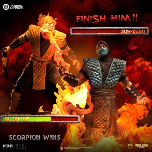 Statue Scorpion Fatality - Mortal Kombat - Art Scale 1/10 - Iron Studios - Image 7