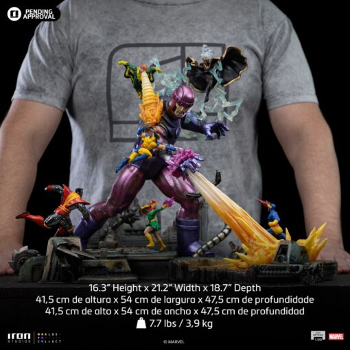 X-Men Danger Room 1/20 Demi Art Scale Limited Edition Diorama - Iron Studios - Image 2
