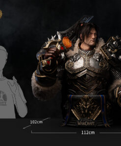 Alternative view of Infinity Studio X Blizzard Entertainment  Varian Wrynn 1/1 Life-Size Bust
