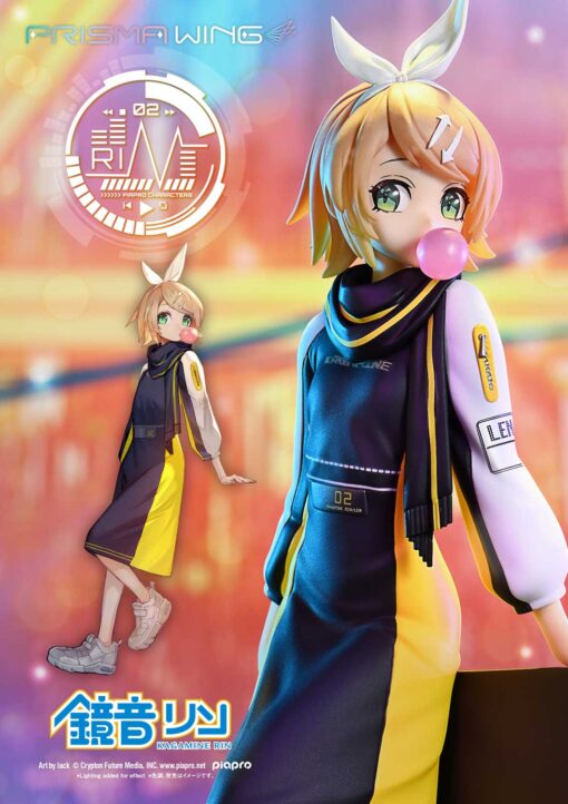 Prisma Wing Piapro Characters Kagamine Rin “Art By lack” 1/7 Scale Pre-Painted Figure - Prime1Studio - Image 18