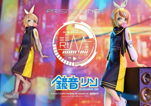 Prisma Wing Piapro Characters Kagamine Rin “Art By lack” 1/7 Scale Pre-Painted Figure - Prime1Studio - Image 12