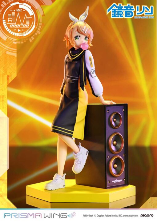 Prisma Wing Piapro Characters Kagamine Rin “Art By lack” 1/7 Scale Pre-Painted Figure - Prime1Studio - Image 11