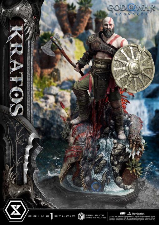 Real Elite Masterline God of War: Ragnarok Kratos Ultimate Bonus Version - Prime1Studio - Image 26