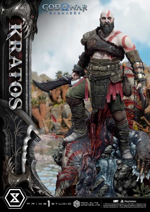 Real Elite Masterline God of War: Ragnarok Kratos Ultimate Bonus Version - Prime1Studio - Image 25