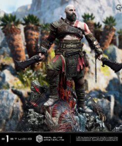 Real Elite Masterline God of War: Ragnarok Kratos Ultimate Bonus Version - Prime1Studio - Image 13