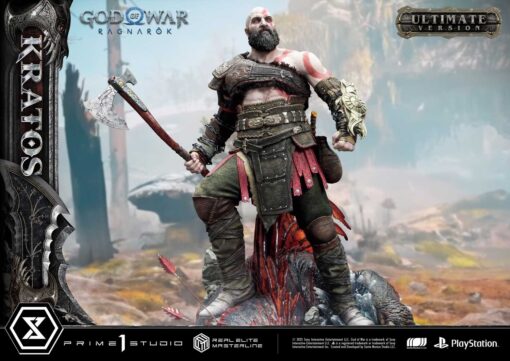 Real Elite Masterline God of War: Ragnarok Kratos Ultimate Bonus Version - Prime1Studio - Image 7